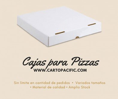 Cajas de Cartón para Pizzas